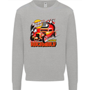 Rockabily Hot Rod Hotrod Dragster Mens Sweatshirt Jumper Sports Grey