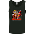 Rockabily Hot Rod Hotrod Dragster Mens Vest Tank Top Black