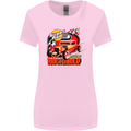 Rockabily Hot Rod Hotrod Dragster Womens Wider Cut T-Shirt Light Pink