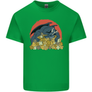 Role Play Games Dragon RPG Dice Funny Kids T-Shirt Childrens Irish Green