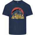 Role Play Games Dragon RPG Dice Funny Kids T-Shirt Childrens Navy Blue