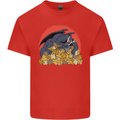 Role Play Games Dragon RPG Dice Funny Kids T-Shirt Childrens Red