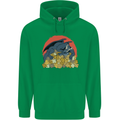 Role Play Games Dragon RPG Dice Funny Mens 80% Cotton Hoodie Irish Green