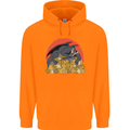 Role Play Games Dragon RPG Dice Funny Mens 80% Cotton Hoodie Orange