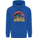 Role Play Games Dragon RPG Dice Funny Mens 80% Cotton Hoodie Royal Blue