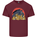 Role Play Games Dragon RPG Dice Funny Mens Cotton T-Shirt Tee Top Maroon