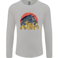 Role Play Games Dragon RPG Dice Funny Mens Long Sleeve T-Shirt Sports Grey