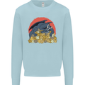 Role Play Games Dragon RPG Dice Funny Mens Sweatshirt Jumper Light Blue