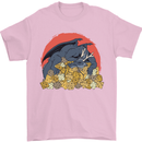 Role Play Games Dragon RPG Dice Funny Mens T-Shirt Cotton Gildan Light Pink