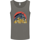 Role Play Games Dragon RPG Dice Funny Mens Vest Tank Top Charcoal