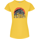 Role Play Games Dragon RPG Dice Funny Womens Petite Cut T-Shirt Yellow