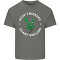Rolling Funny Bong Weed Cannabis Drugs Mens Cotton T-Shirt Tee Top Charcoal