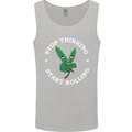 Rolling Funny Bong Weed Cannabis Drugs Mens Vest Tank Top Sports Grey