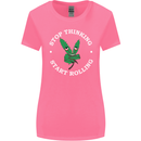 Rolling Funny Bong Weed Cannabis Drugs Womens Wider Cut T-Shirt Azalea