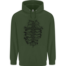 Roman Armour Fancy Dress Warrior Gym MMA Childrens Kids Hoodie Forest Green