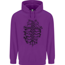 Roman Armour Fancy Dress Warrior Gym MMA Childrens Kids Hoodie Purple