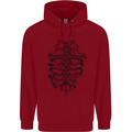 Roman Armour Fancy Dress Warrior Gym MMA Childrens Kids Hoodie Red
