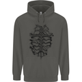 Roman Armour Fancy Dress Warrior Gym MMA Childrens Kids Hoodie Storm Grey