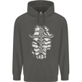 Roman Armour Fancy Dress Warrior Gym MMA Childrens Kids Hoodie Storm Grey