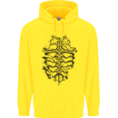 Roman Armour Fancy Dress Warrior Gym MMA Childrens Kids Hoodie Yellow