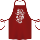 Roman Armour Fancy Dress Warrior Gym MMA Cotton Apron 100% Organic Maroon