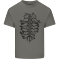 Roman Armour Fancy Dress Warrior Gym MMA Kids T-Shirt Childrens Charcoal
