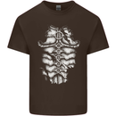 Roman Armour Fancy Dress Warrior Gym MMA Kids T-Shirt Childrens Chocolate