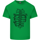 Roman Armour Fancy Dress Warrior Gym MMA Kids T-Shirt Childrens Irish Green