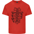 Roman Armour Fancy Dress Warrior Gym MMA Kids T-Shirt Childrens Red