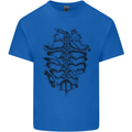 Roman Armour Fancy Dress Warrior Gym MMA Kids T-Shirt Childrens Royal Blue