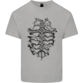 Roman Armour Fancy Dress Warrior Gym MMA Kids T-Shirt Childrens Sports Grey
