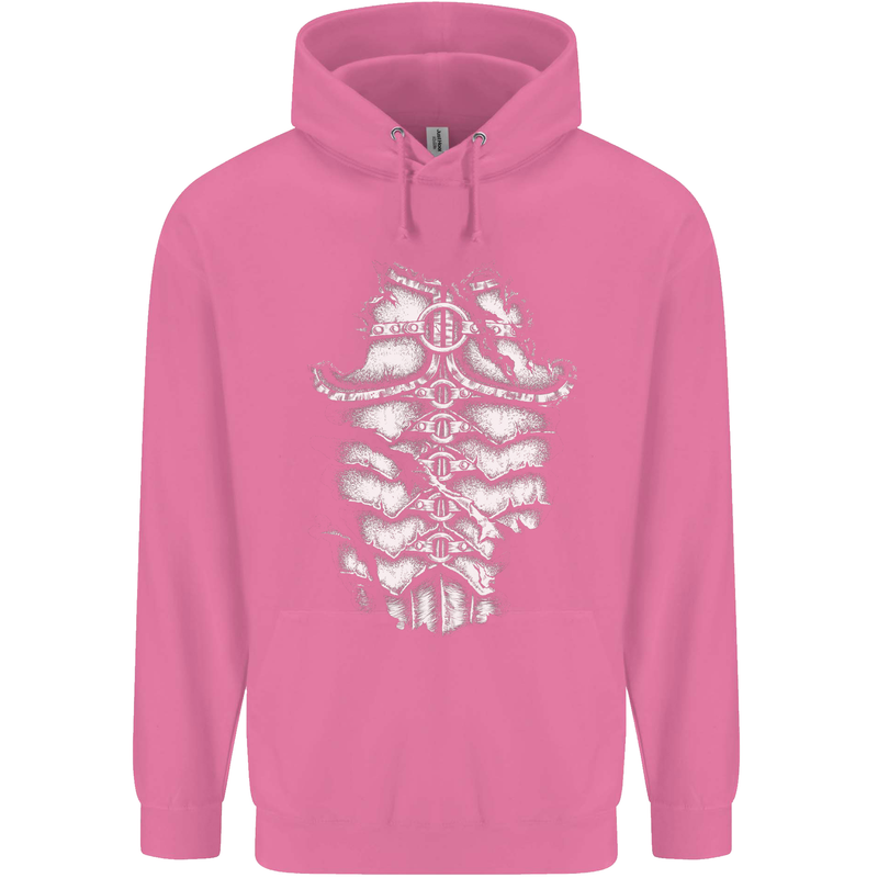 Roman Armour Fancy Dress Warrior Gym MMA Mens 80% Cotton Hoodie Azelea
