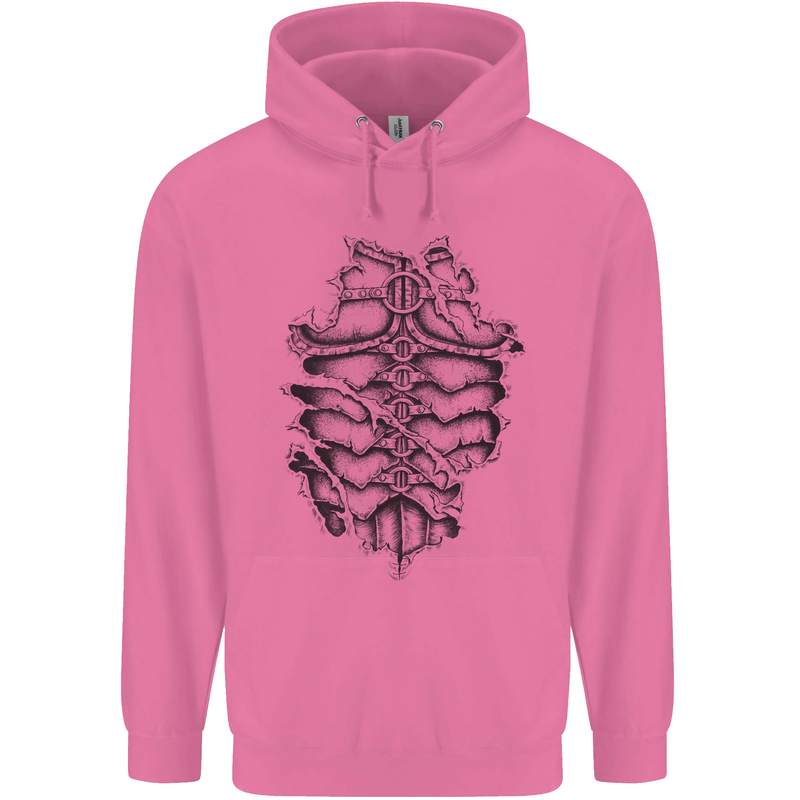 Roman Armour Fancy Dress Warrior Gym MMA Mens 80% Cotton Hoodie Azelea