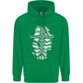 Roman Armour Fancy Dress Warrior Gym MMA Mens 80% Cotton Hoodie Irish Green