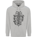 Roman Armour Fancy Dress Warrior Gym MMA Mens 80% Cotton Hoodie Sports Grey