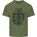 Roman Armour Fancy Dress Warrior Gym MMA Mens Cotton T-Shirt Tee Top Military Green