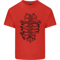 Roman Armour Fancy Dress Warrior Gym MMA Mens Cotton T-Shirt Tee Top Red