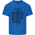 Roman Armour Fancy Dress Warrior Gym MMA Mens Cotton T-Shirt Tee Top Royal Blue