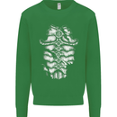 Roman Armour Fancy Dress Warrior Gym MMA Mens Sweatshirt Jumper Irish Green