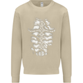 Roman Armour Fancy Dress Warrior Gym MMA Mens Sweatshirt Jumper Sand