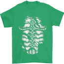 Roman Armour Fancy Dress Warrior Gym MMA Mens T-Shirt Cotton Gildan Irish Green