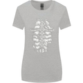 Roman Armour Fancy Dress Warrior Gym MMA Womens Wider Cut T-Shirt Sports Grey
