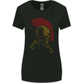 Roman Demon Skull MMA Gym Spartan Helmet Womens Wider Cut T-Shirt Black