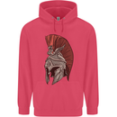 Roman Helmet Bodybuilding Gym Spartan Childrens Kids Hoodie Heliconia