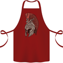 Roman Helmet Bodybuilding Gym Spartan Cotton Apron 100% Organic Maroon