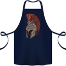 Roman Helmet Bodybuilding Gym Spartan Cotton Apron 100% Organic Navy Blue
