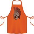 Roman Helmet Bodybuilding Gym Spartan Cotton Apron 100% Organic Orange