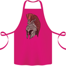 Roman Helmet Bodybuilding Gym Spartan Cotton Apron 100% Organic Pink