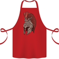 Roman Helmet Bodybuilding Gym Spartan Cotton Apron 100% Organic Red