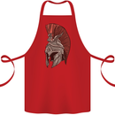 Roman Helmet Bodybuilding Gym Spartan Cotton Apron 100% Organic Red